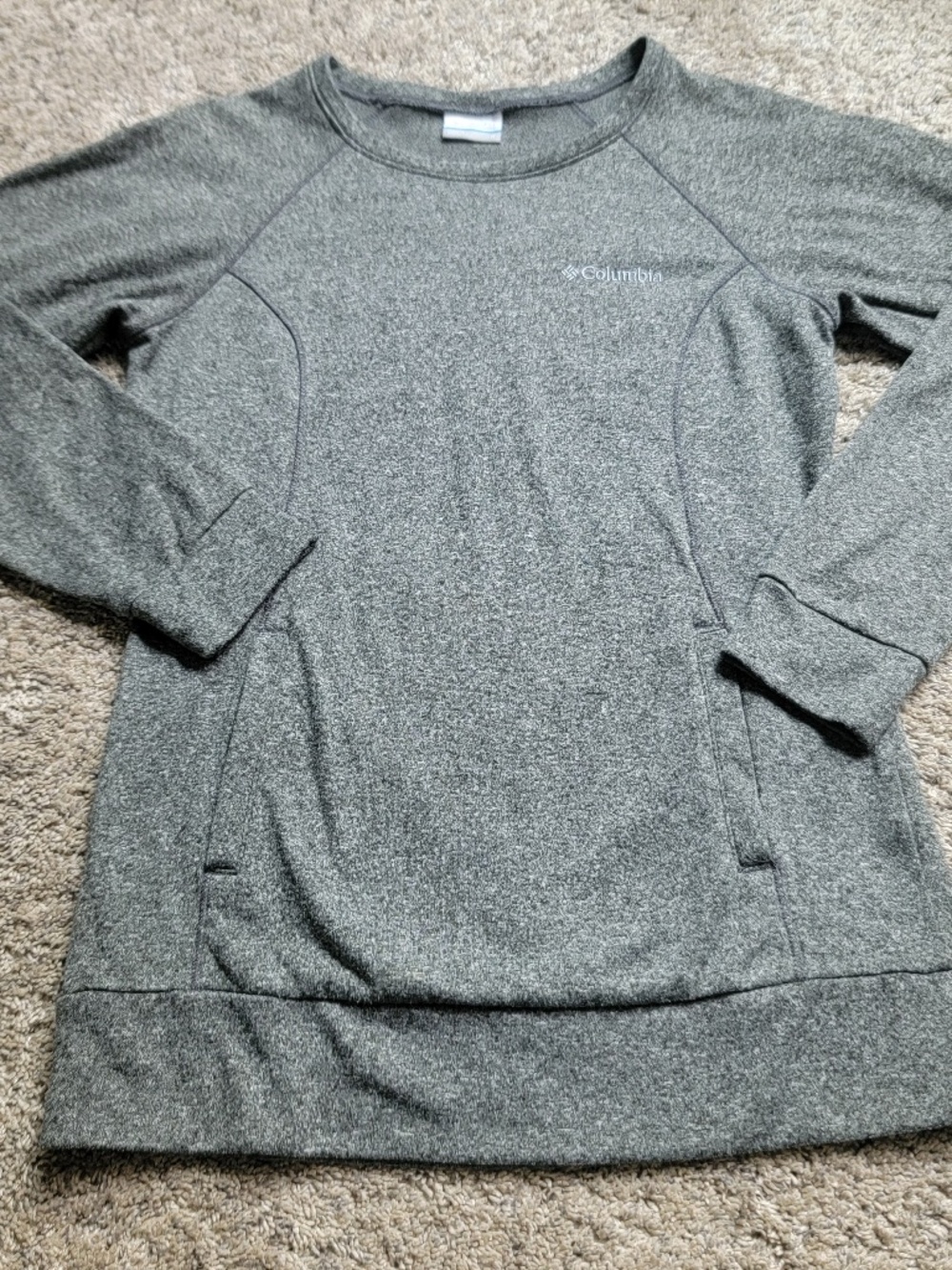 Columbia womens dark gray sweater size small
